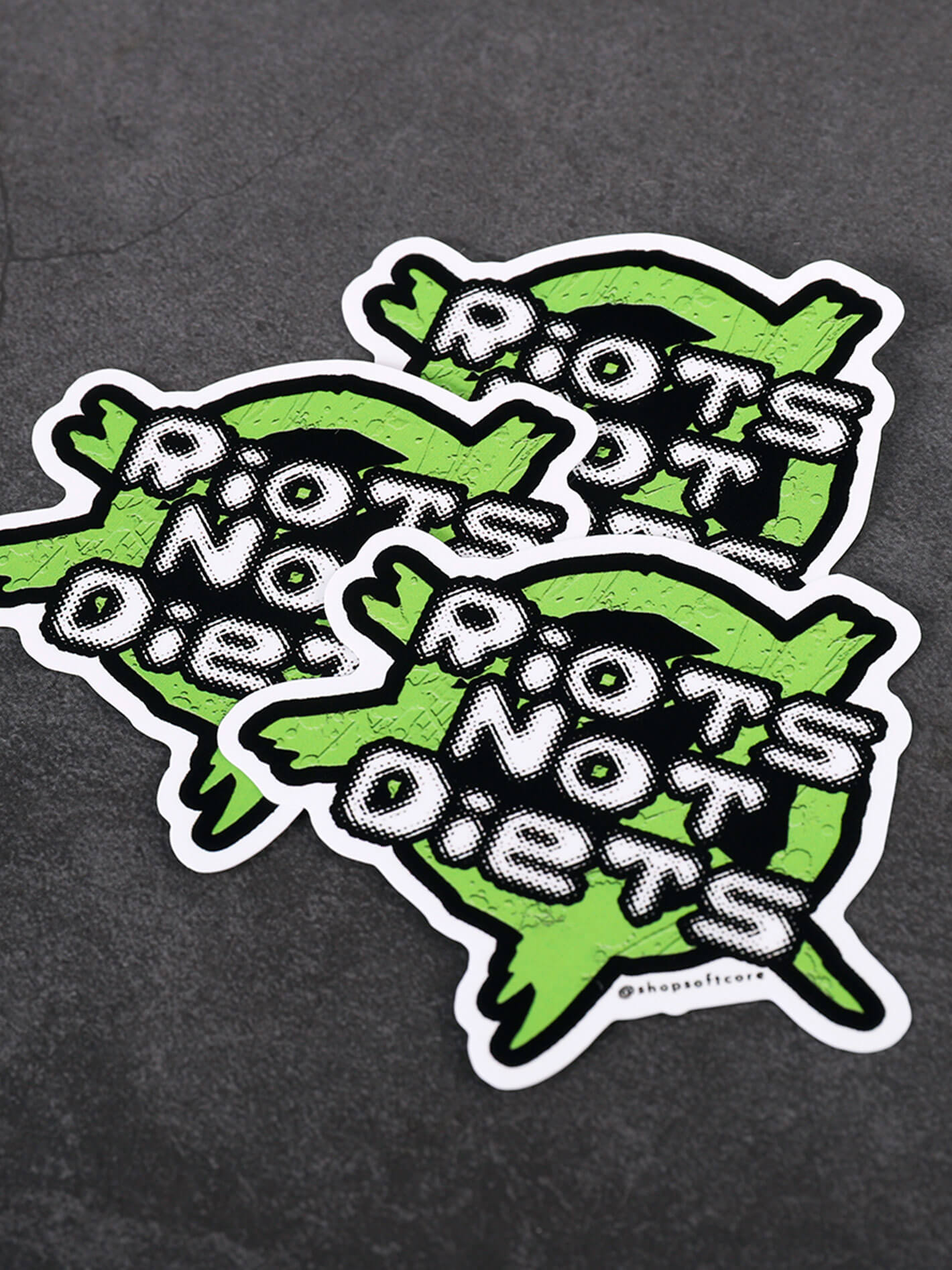 Anarchy riots not diets vinyl sticker.