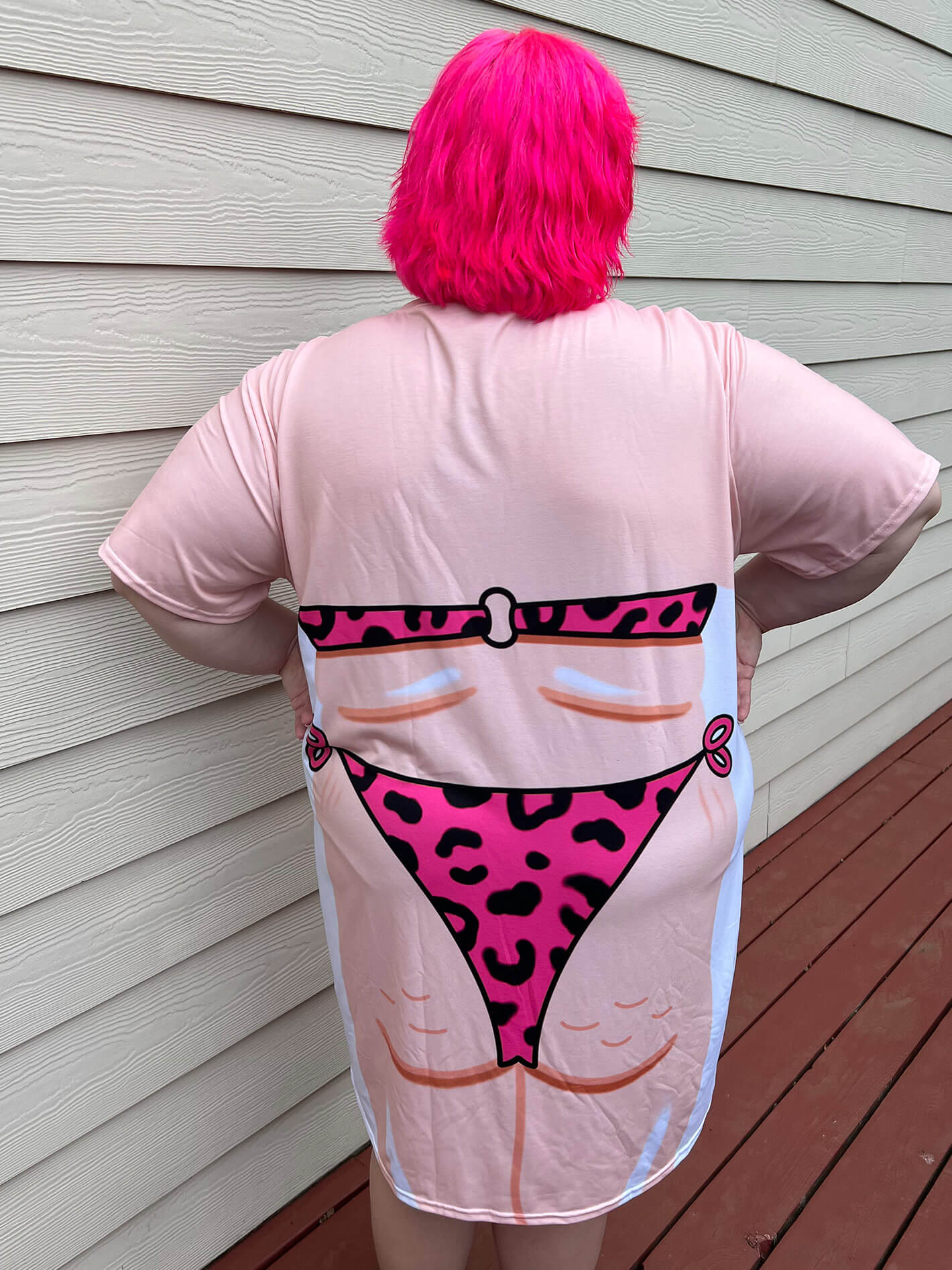 Bikini boy plus size souvenir t-shirt morgansgotjokes