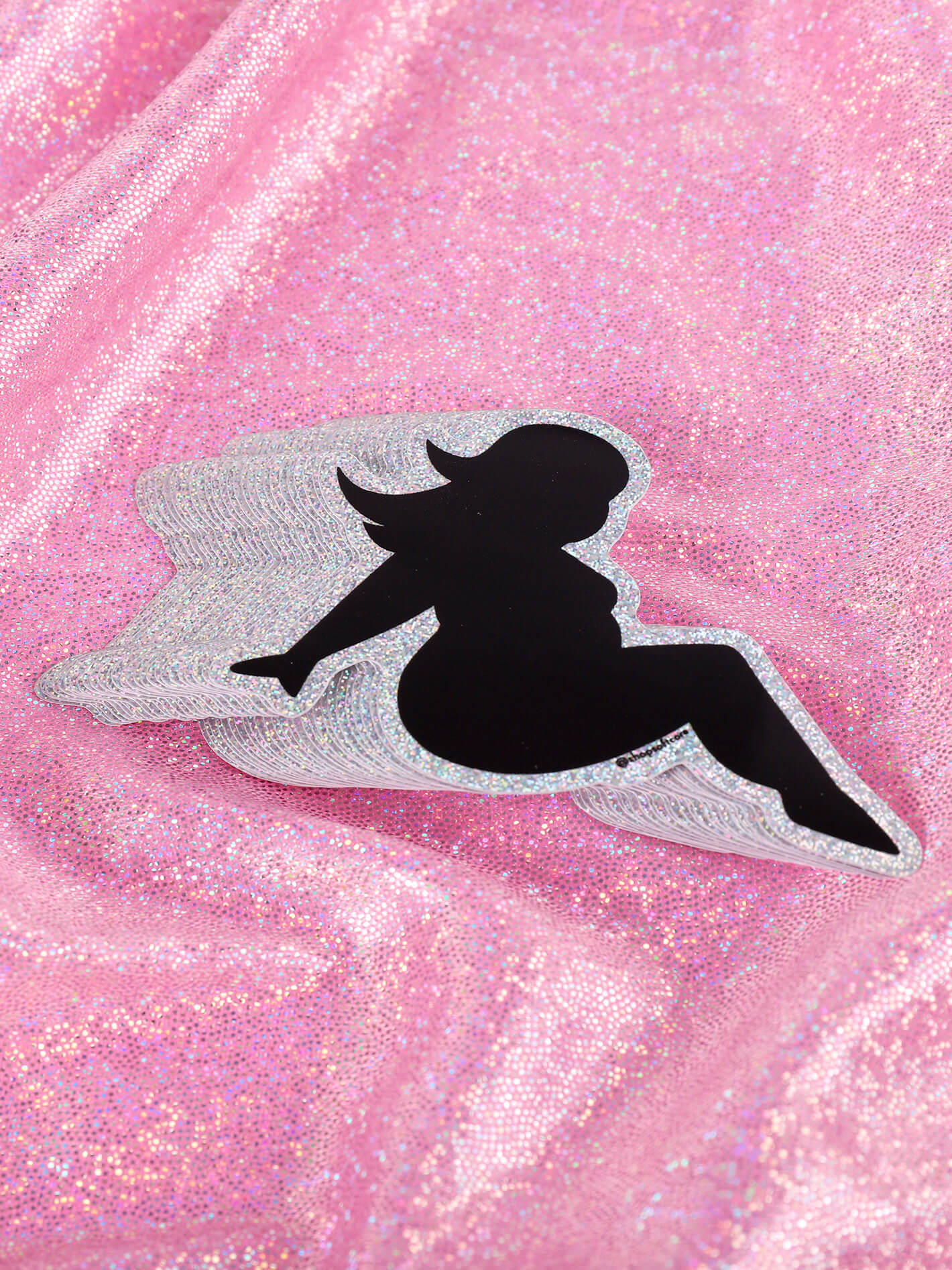 Body positive y2k mudflap sticker.