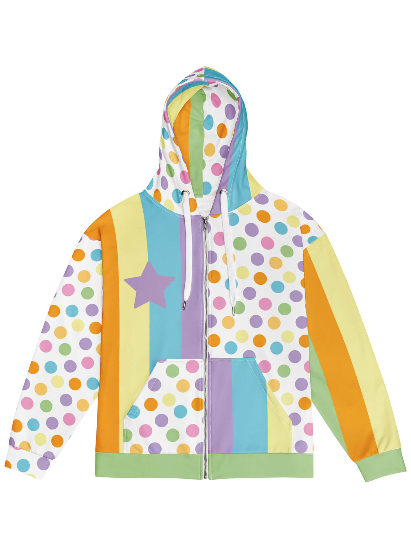 Clowncore plus size hoodie.