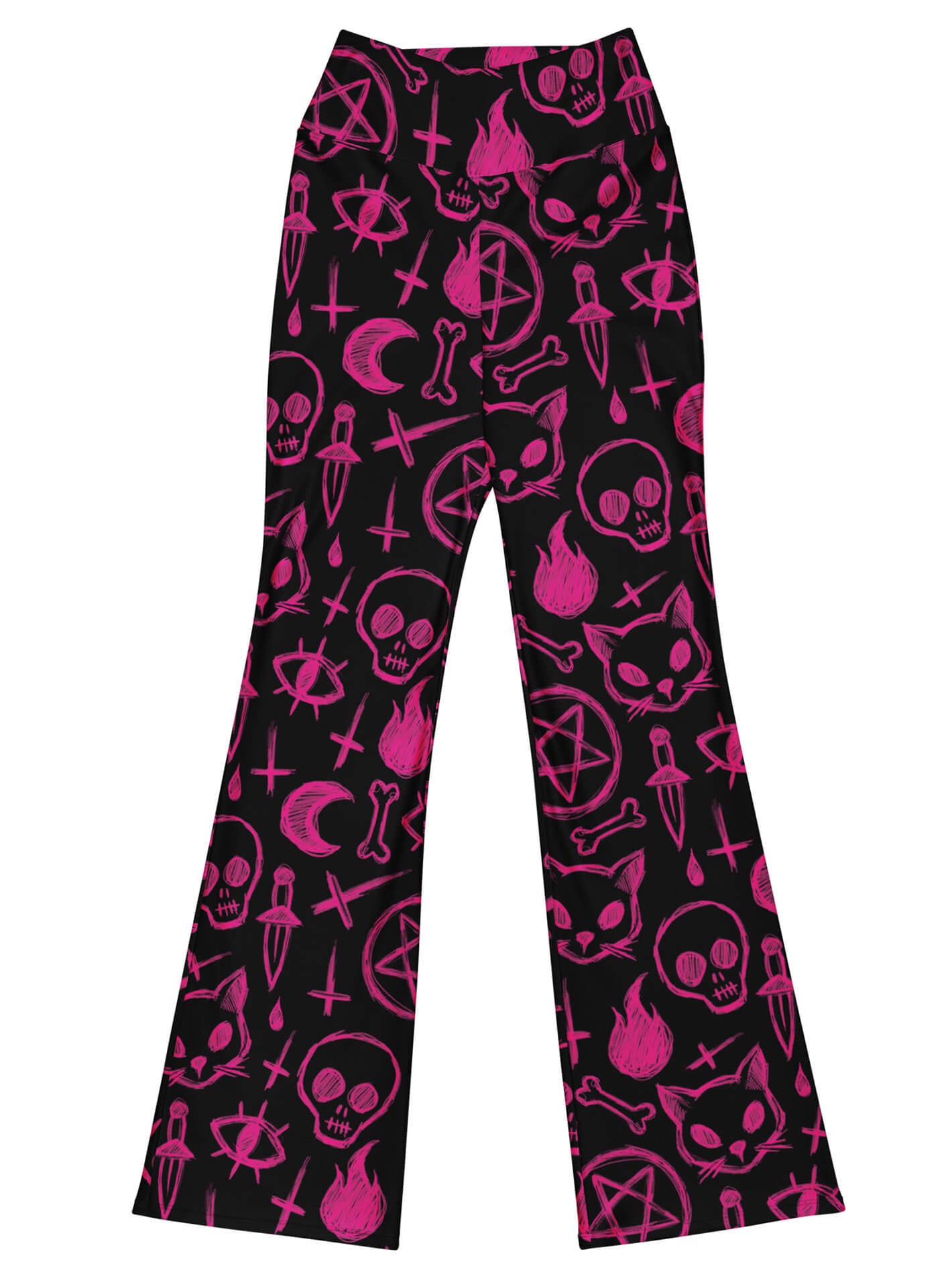 Cult cutie plus size pastel goth pants.