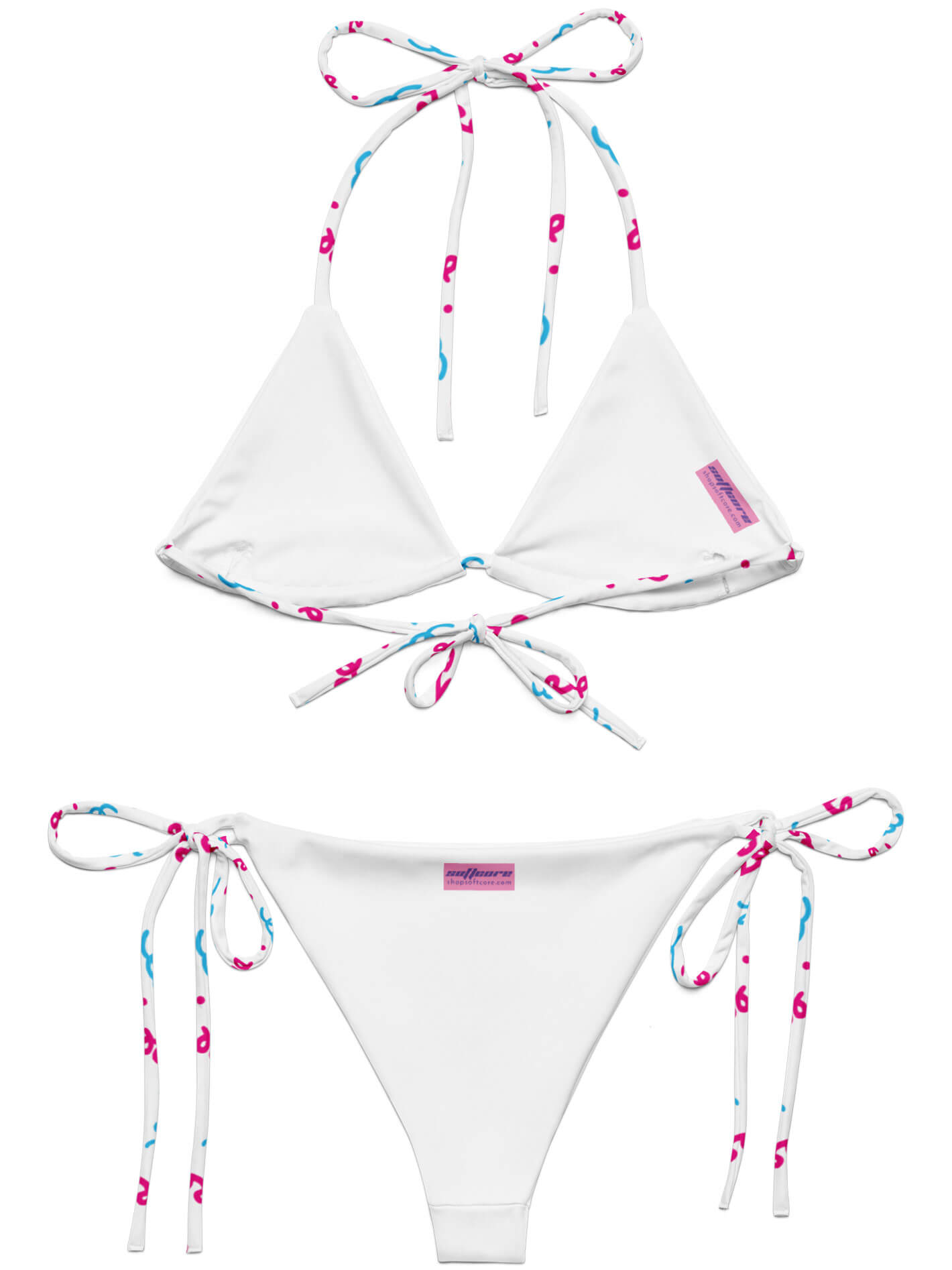Fairy kei confetti swimsuit.