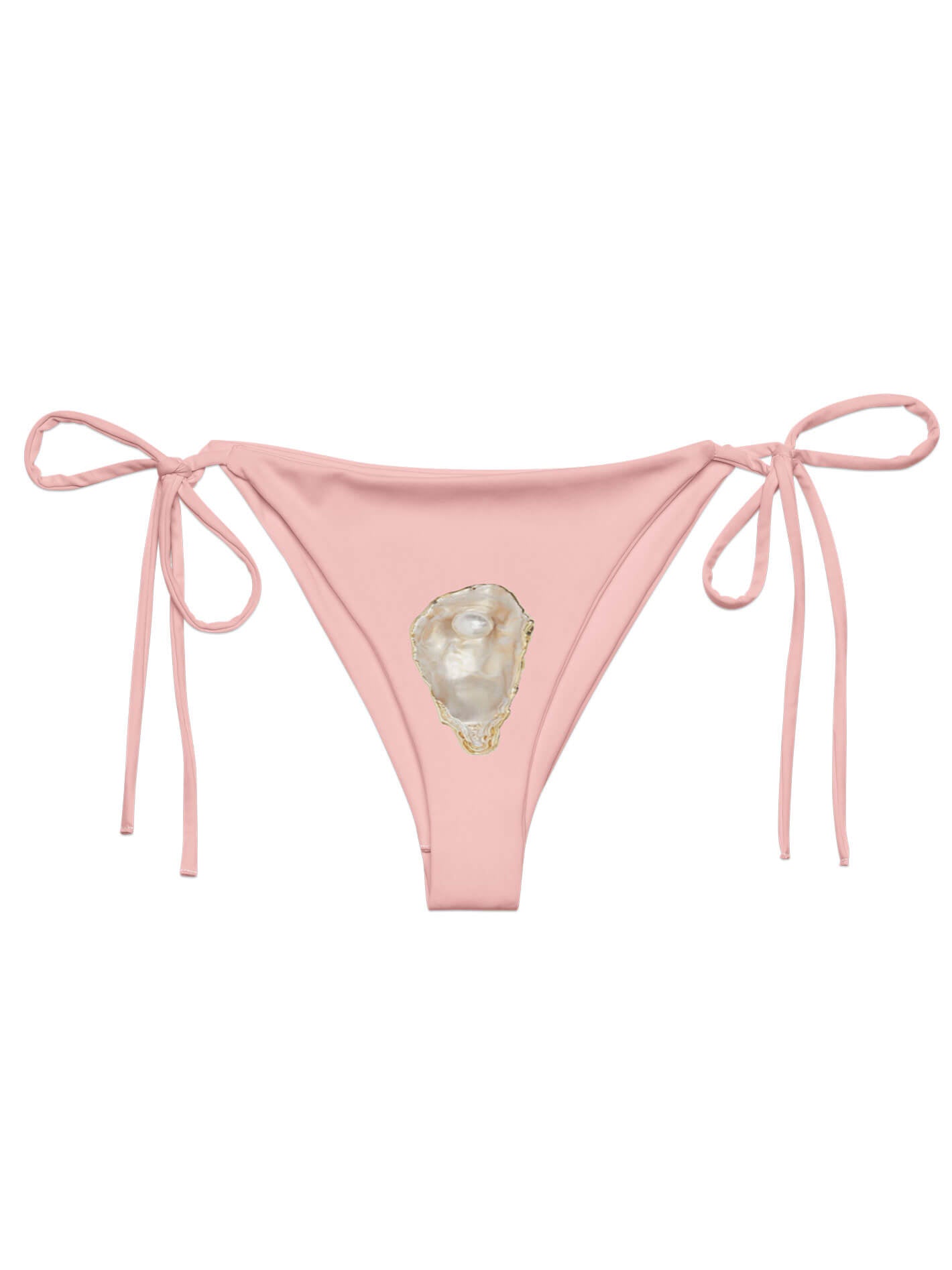 Feminist goddess plus size string bikini top.