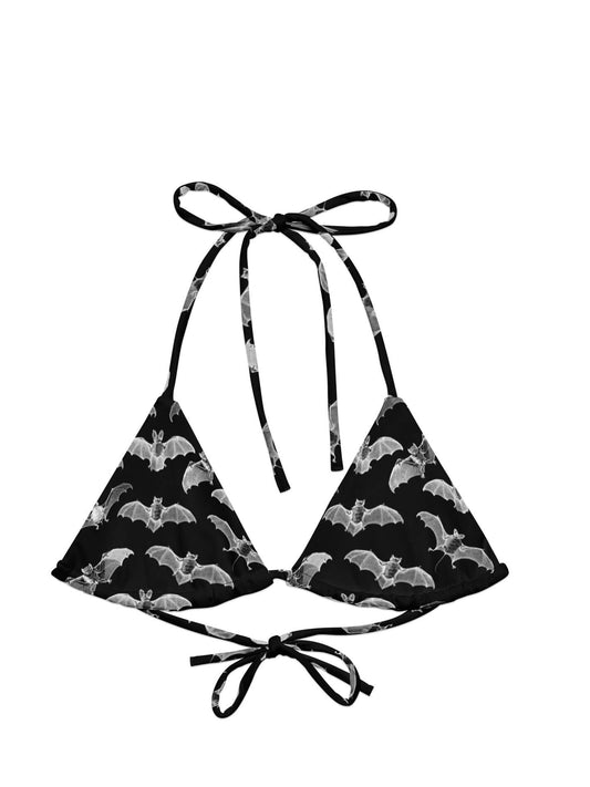 Gothic bat fatkini.