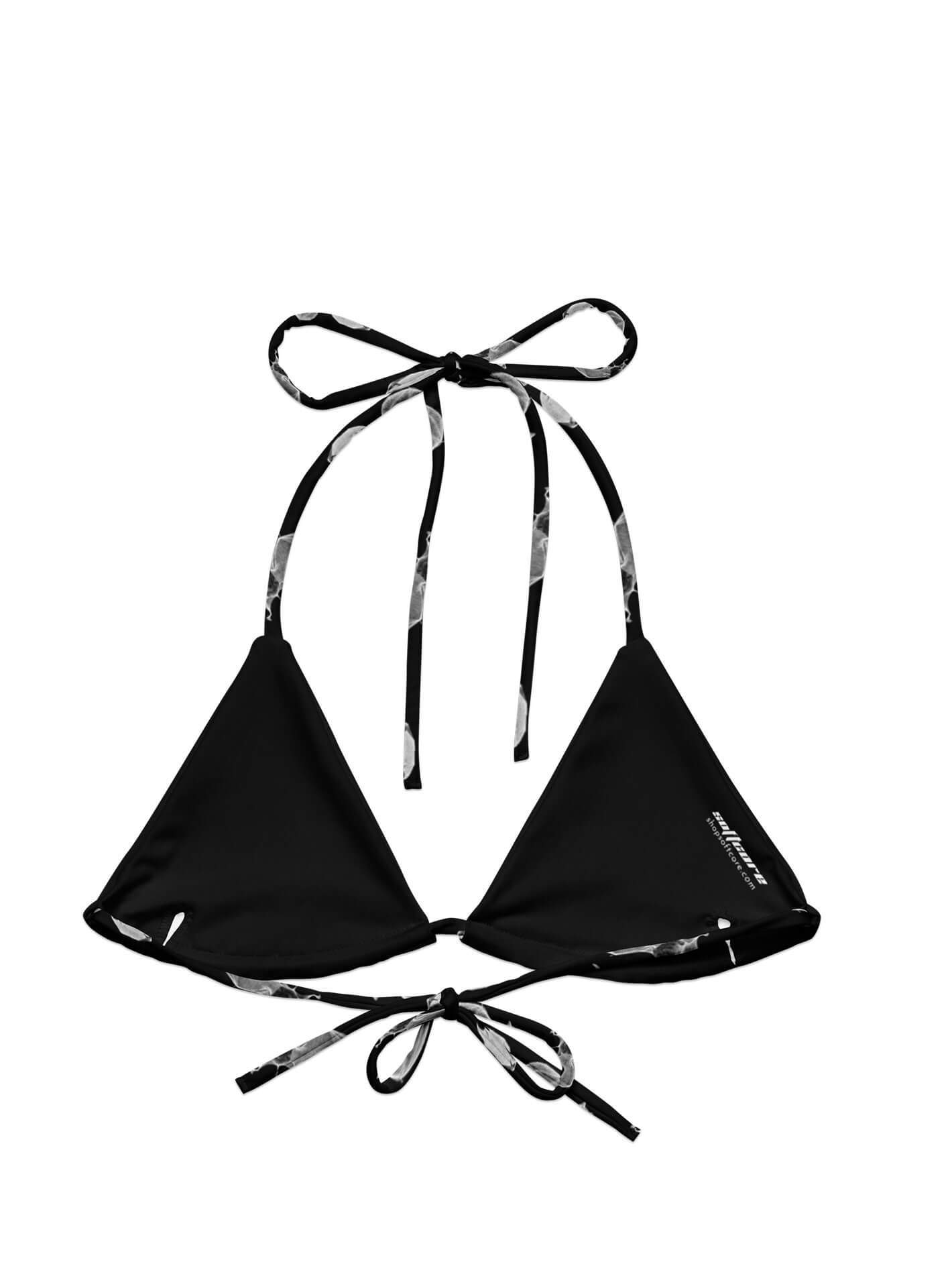 Gothicc plus size bikini top.