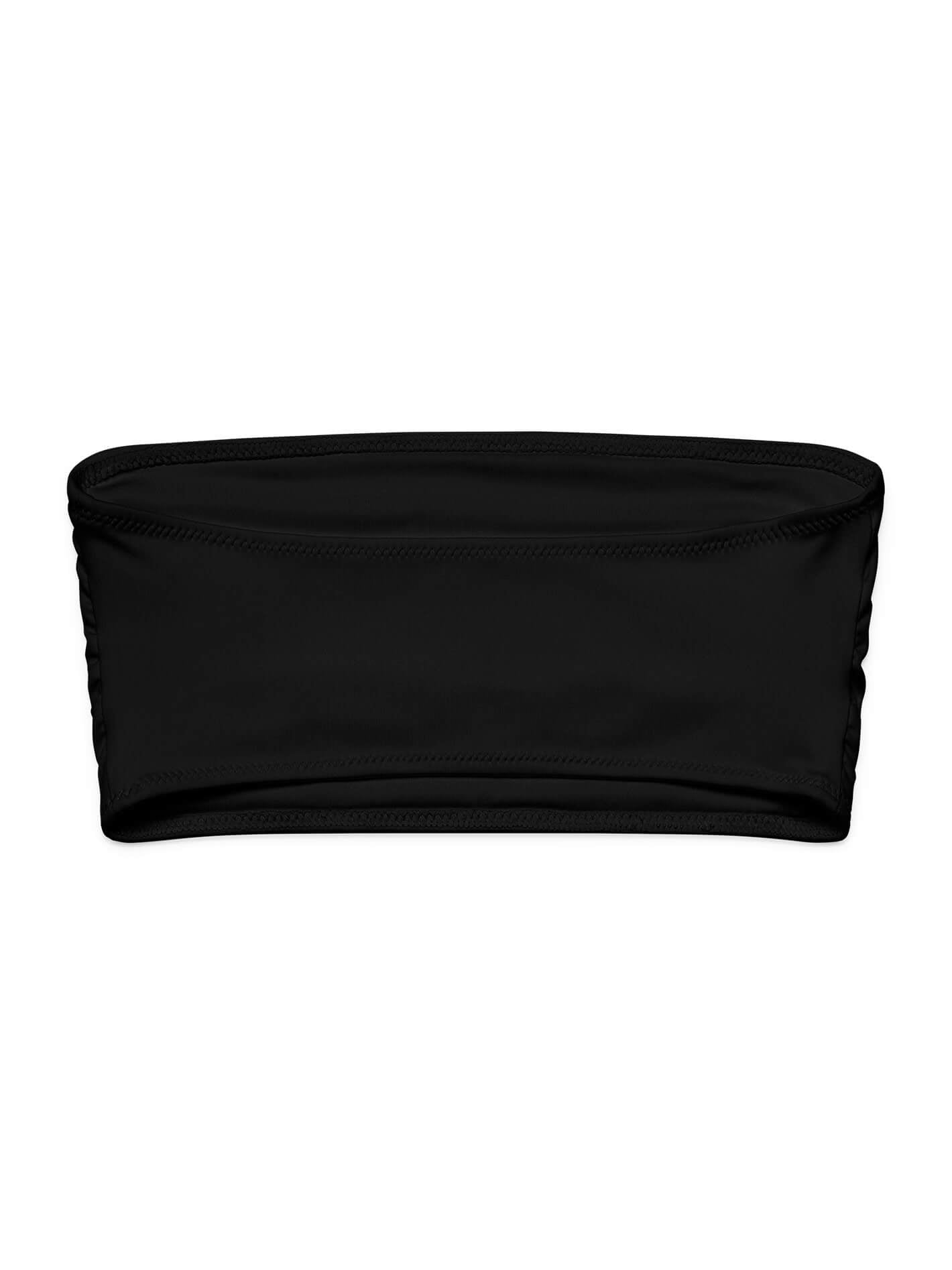 Gothicc plus size bandeau bikini top.