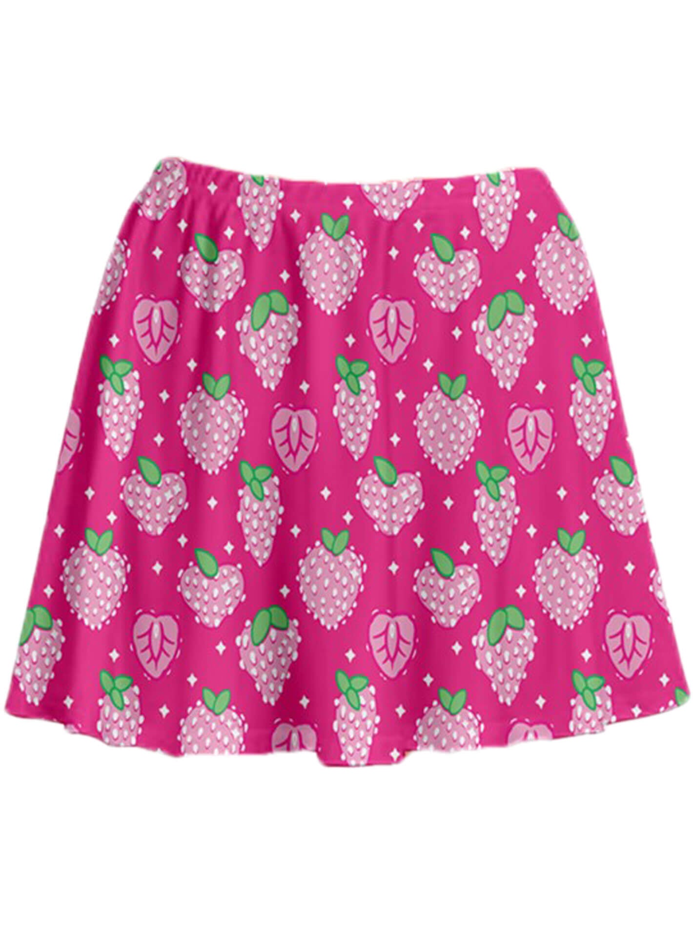 Colorful plus clearance size skater skirt