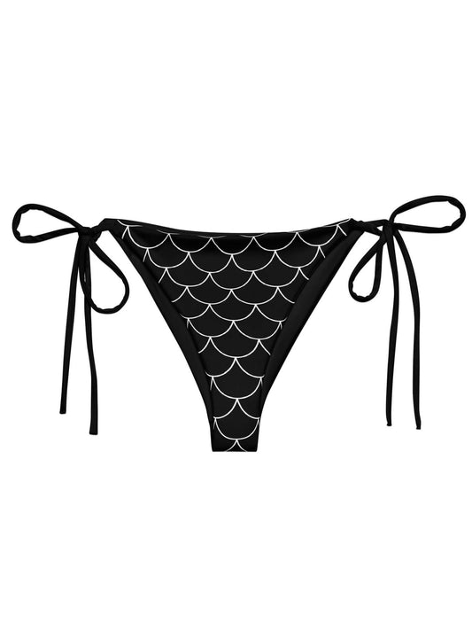 Mermaidcore goth bikini bottom.