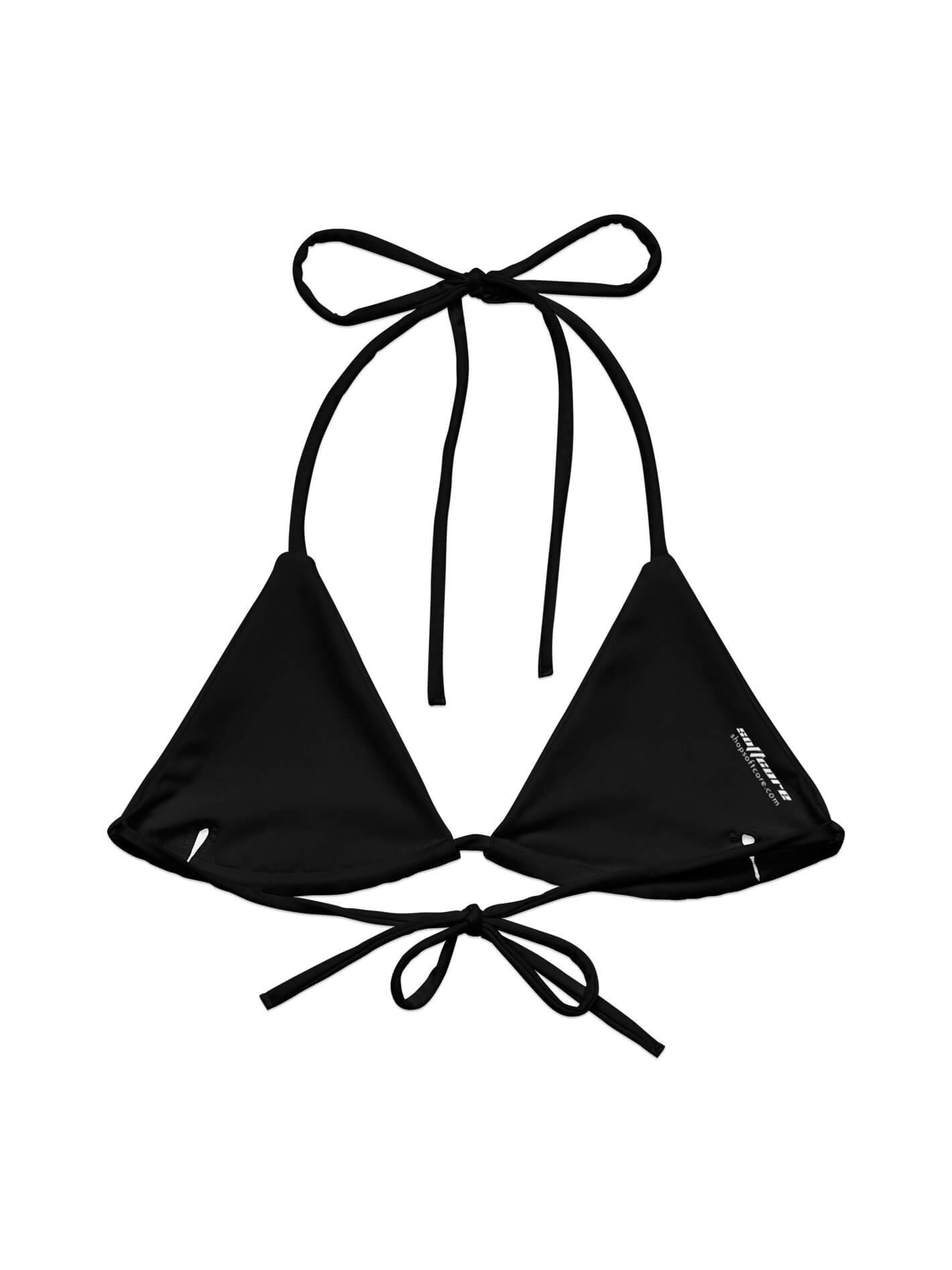 Plus size dark mermaid bikini top.