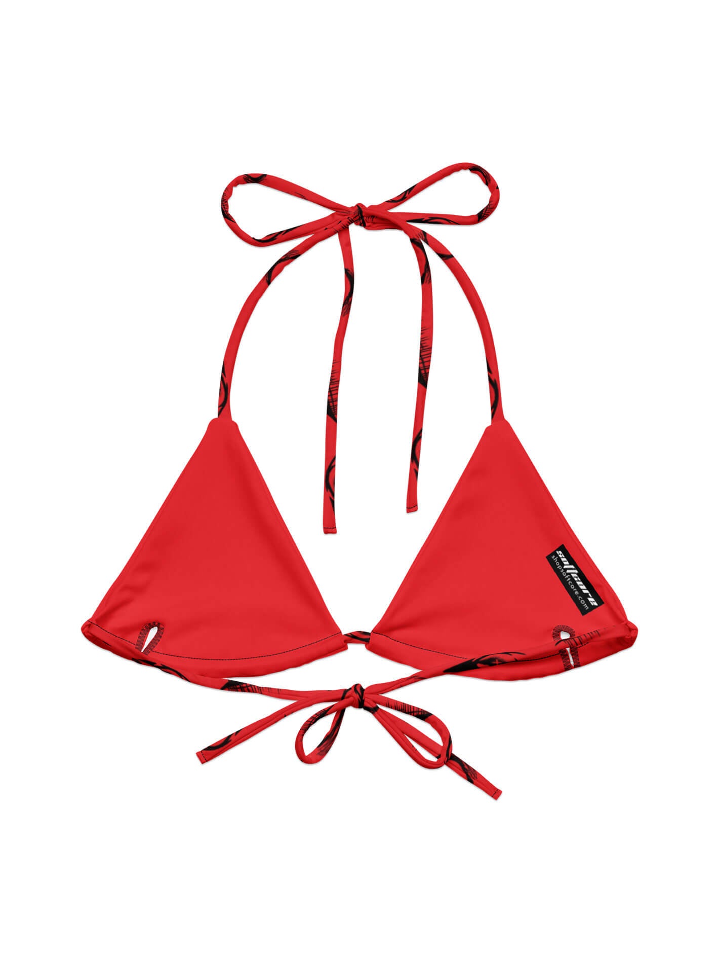 Plus size horror anime bikini top.