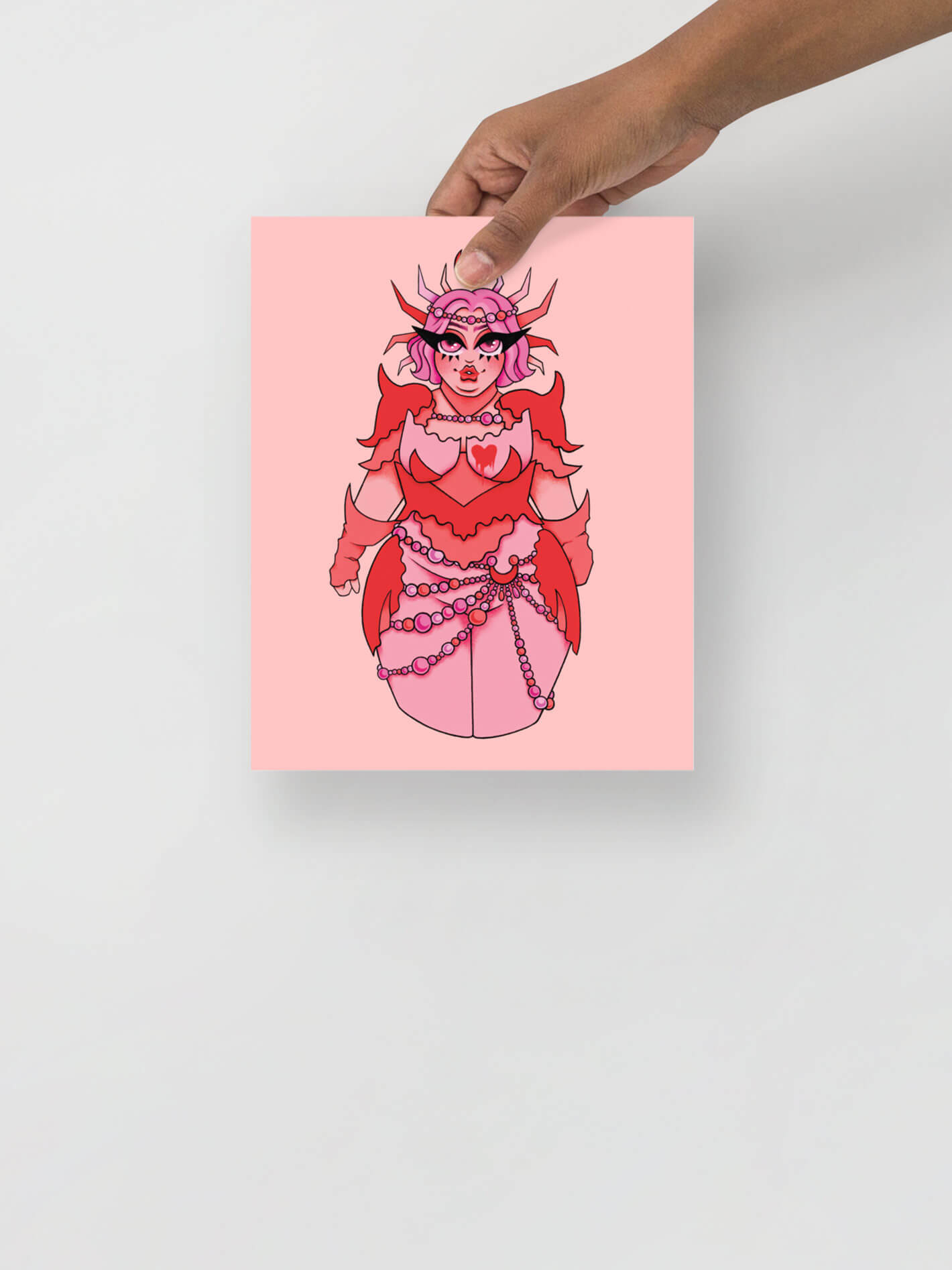 Body positive zodiac illustration.