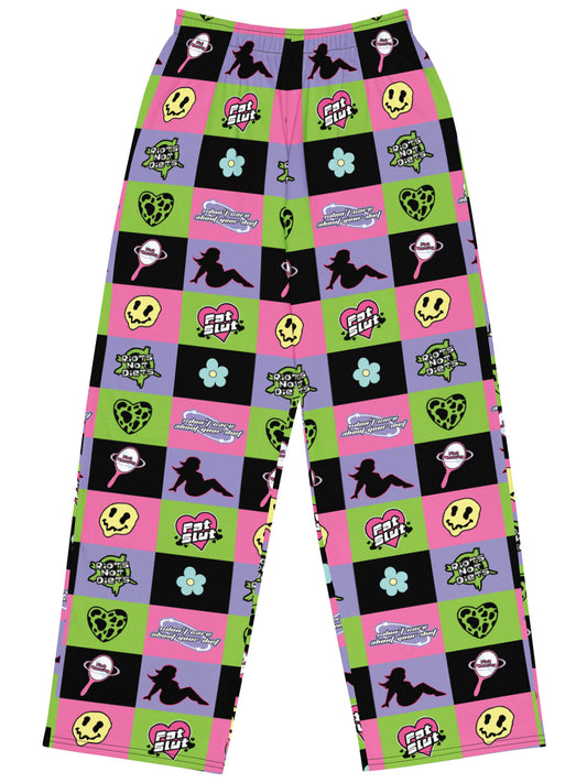 Fat positive Y2K pants.