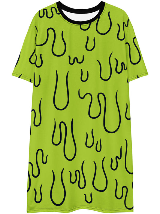 Halloween monster slime plus size dress.