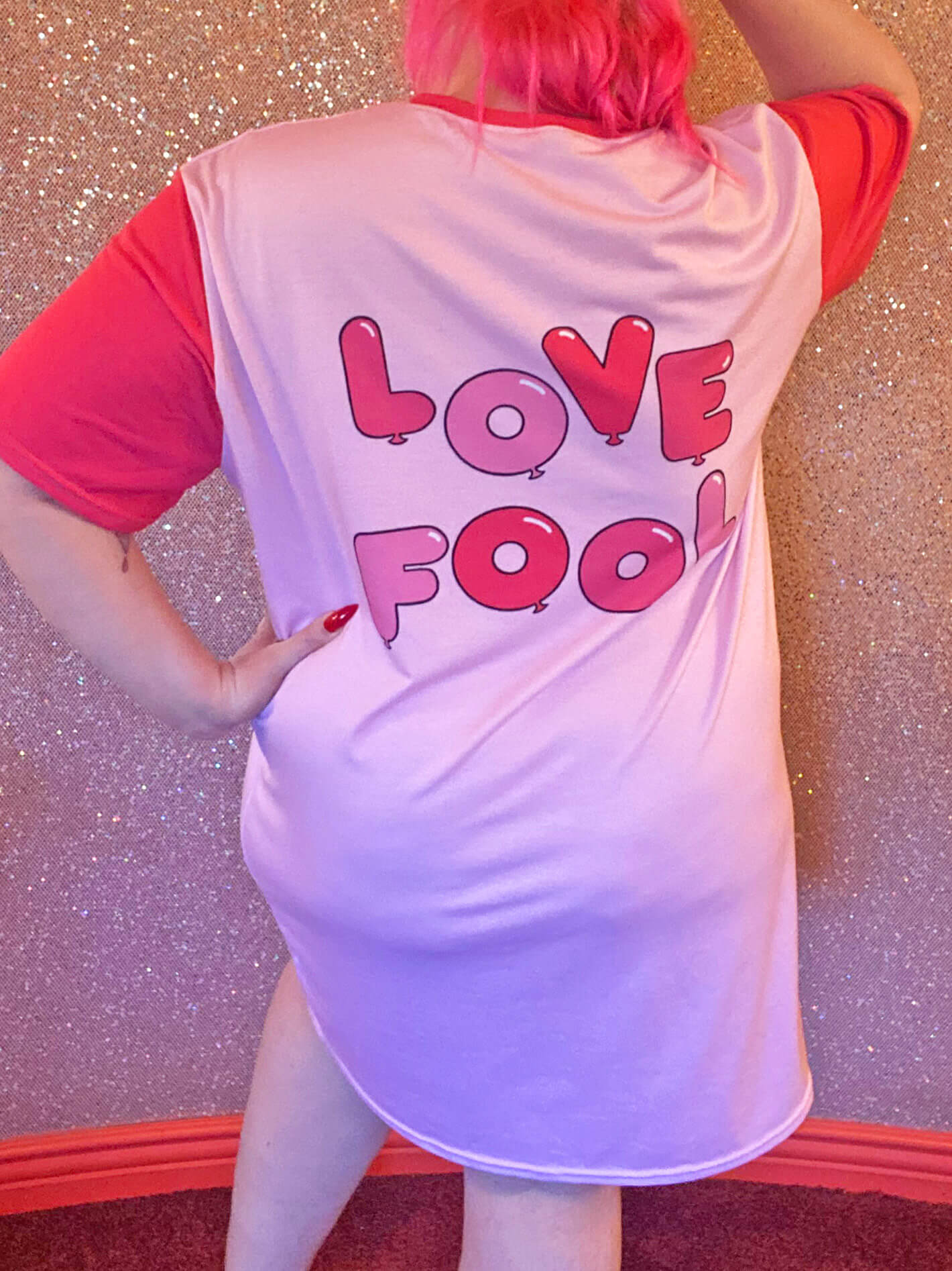 Kawaii clown plus size dress.