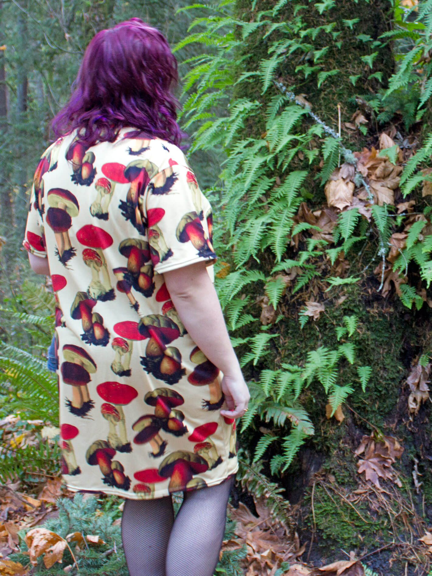 Cottagecore mushroom dress.