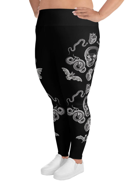 Victorian gothic plus size leggings.
