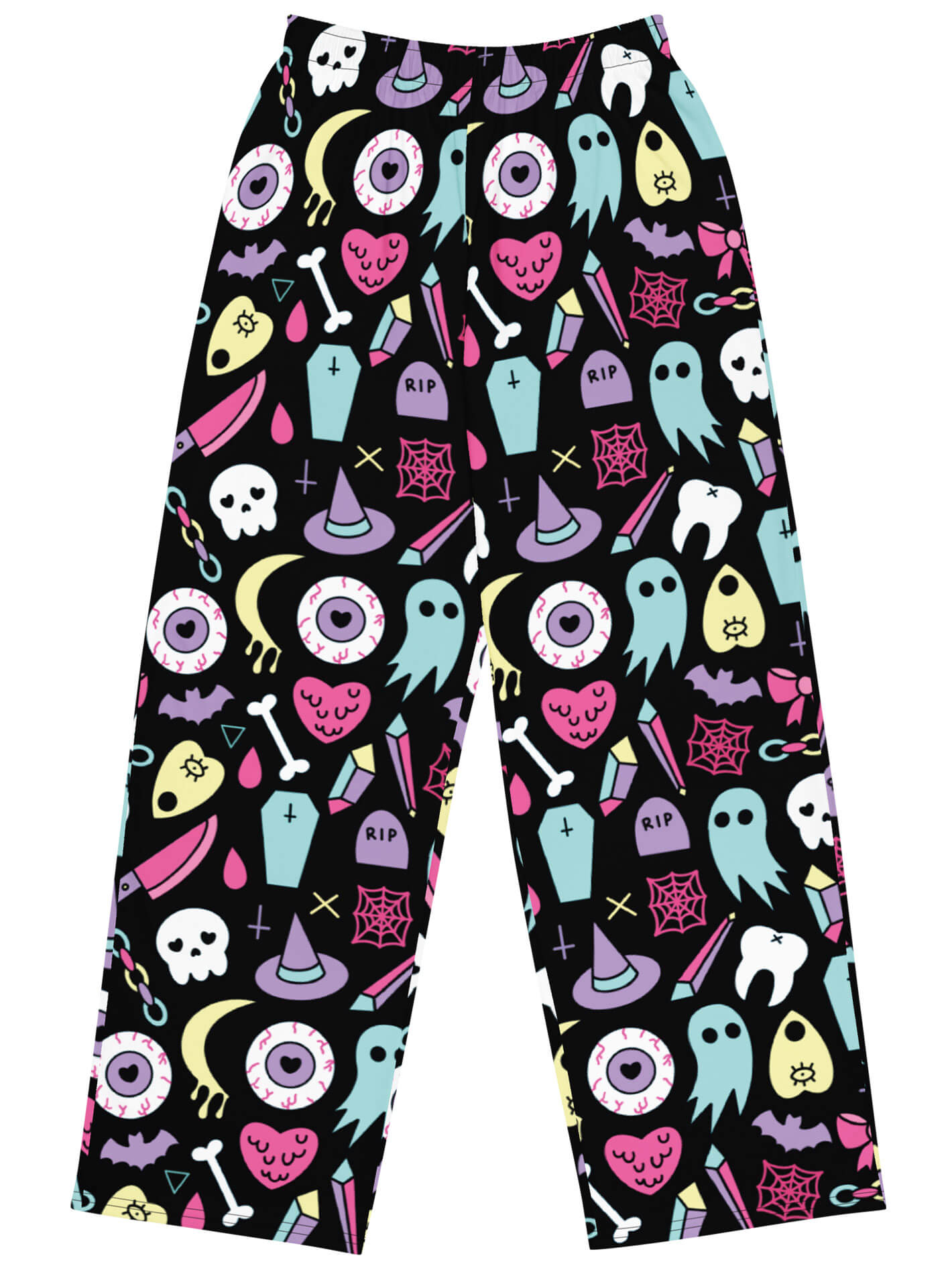 Plus size pastel goth pants.