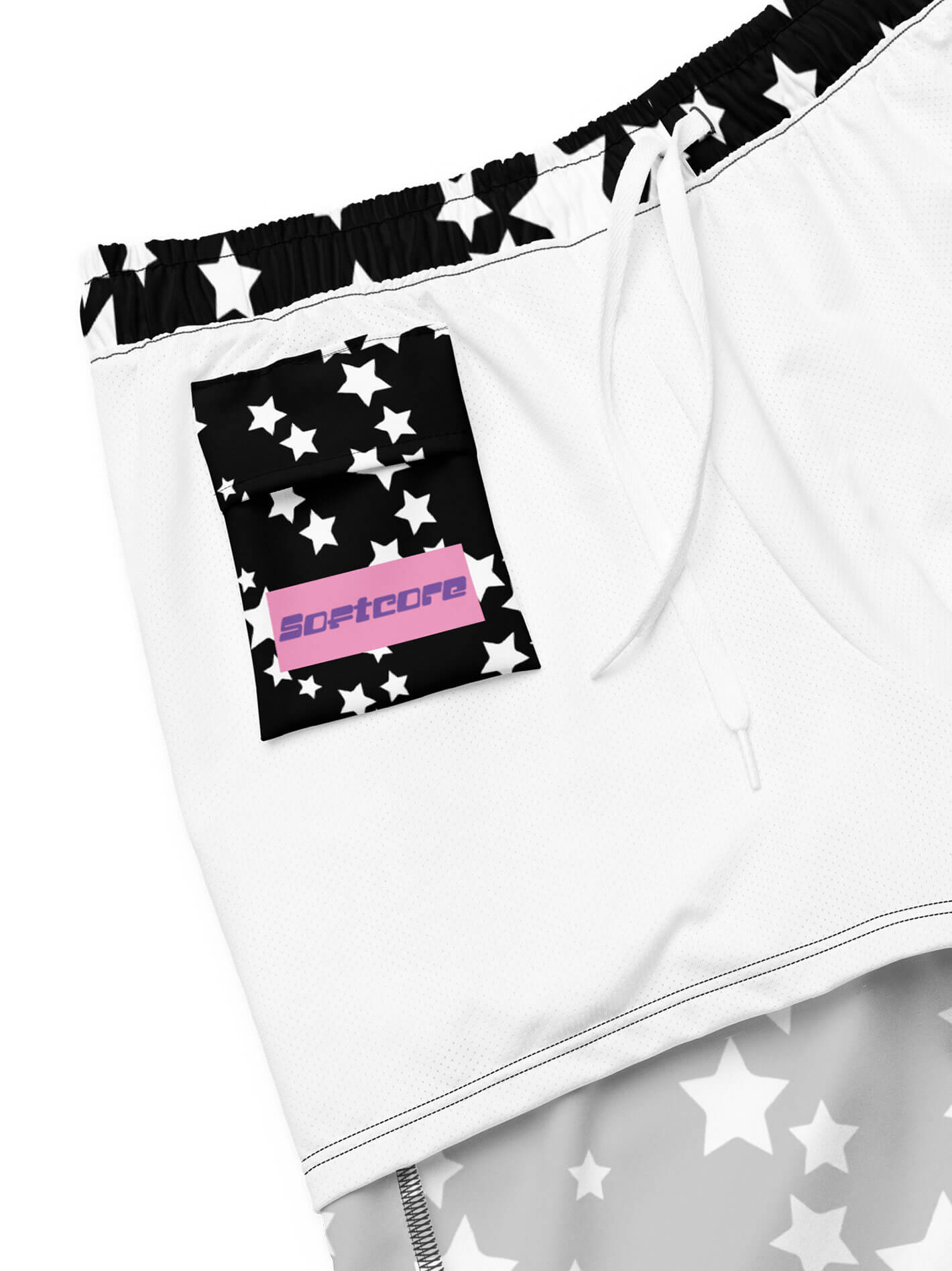 Stardust swim trunks.