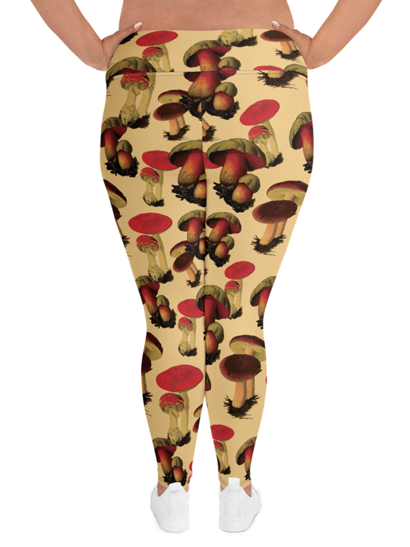 Mushroom foraging leggings.