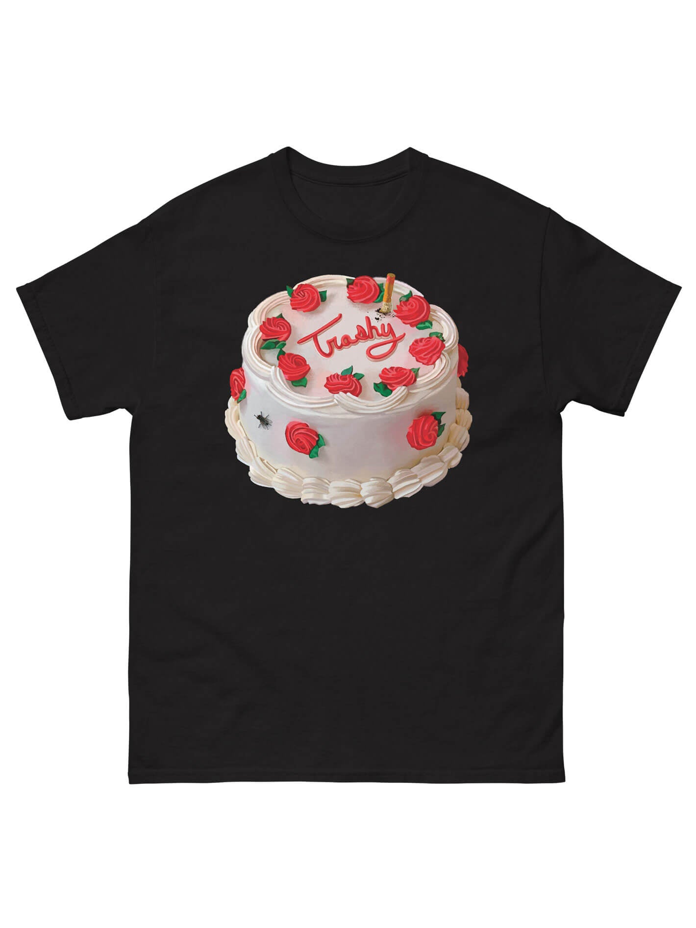 Black cake John Waters plus size t-shirt.