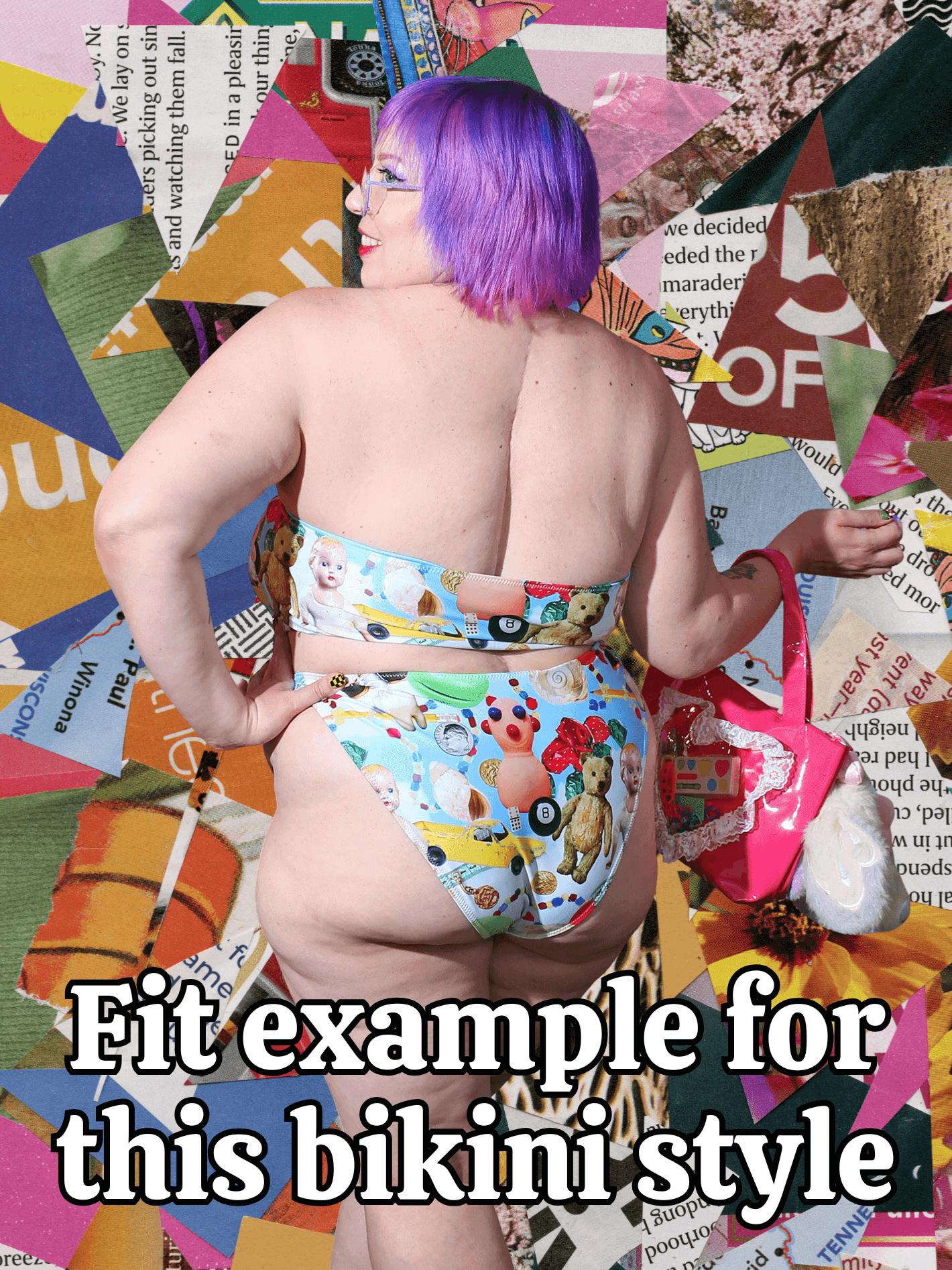 Fit example for this bikini style.
