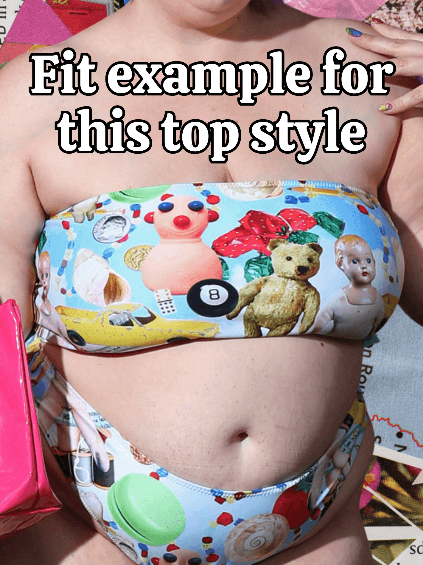 Fit example for this top style.