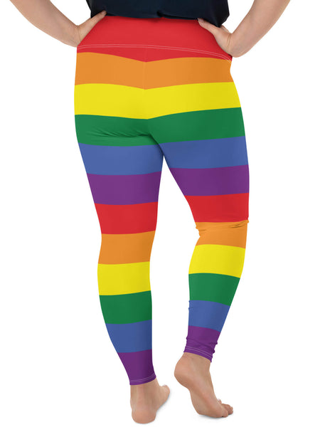 Gay pride leggings.