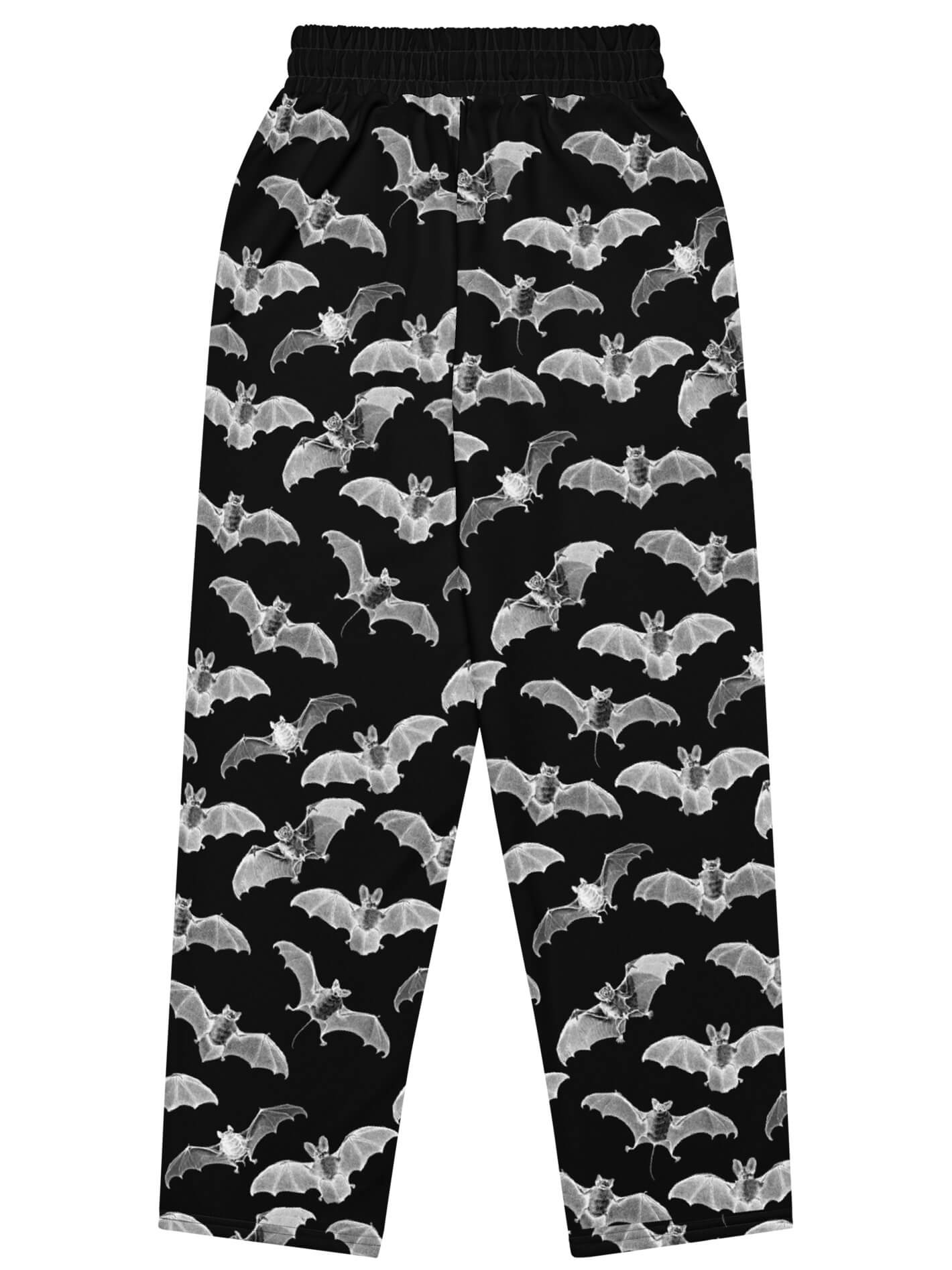 Goth bat plus size joggers.