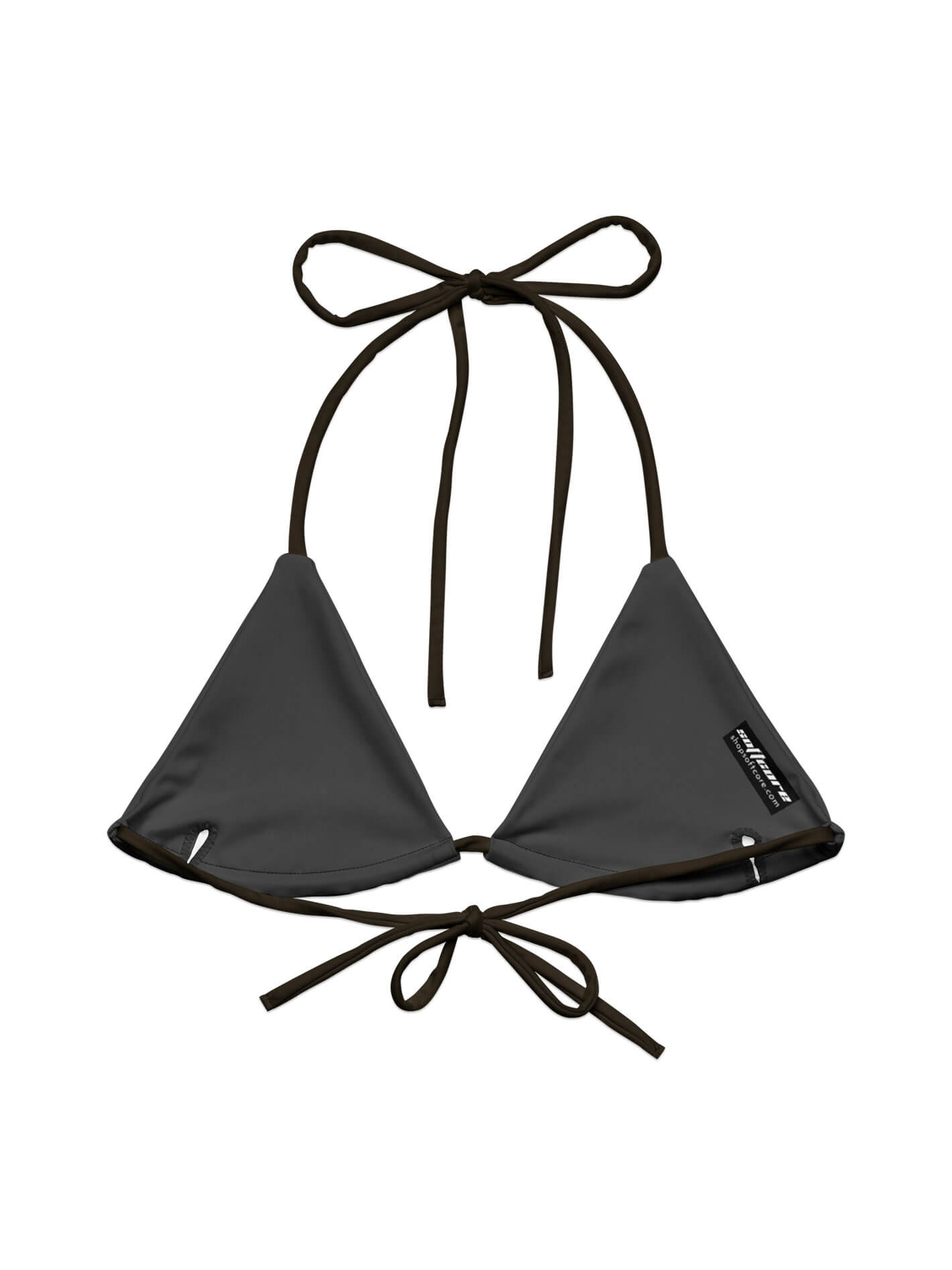 Gothicc plus size string bikini.