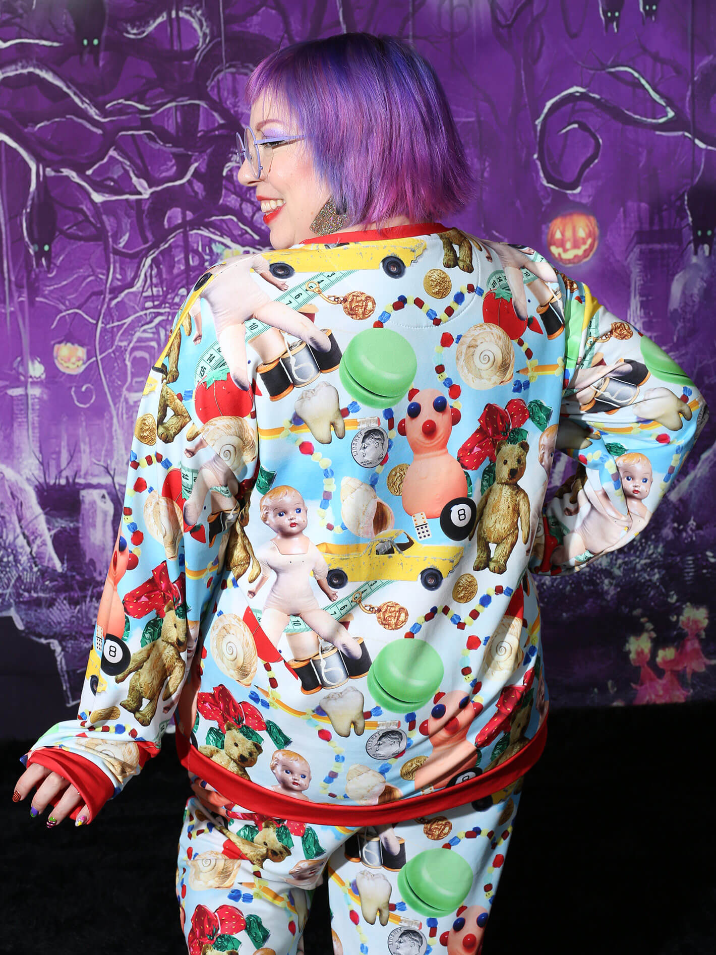 Ispy plus size maximalist sweater.