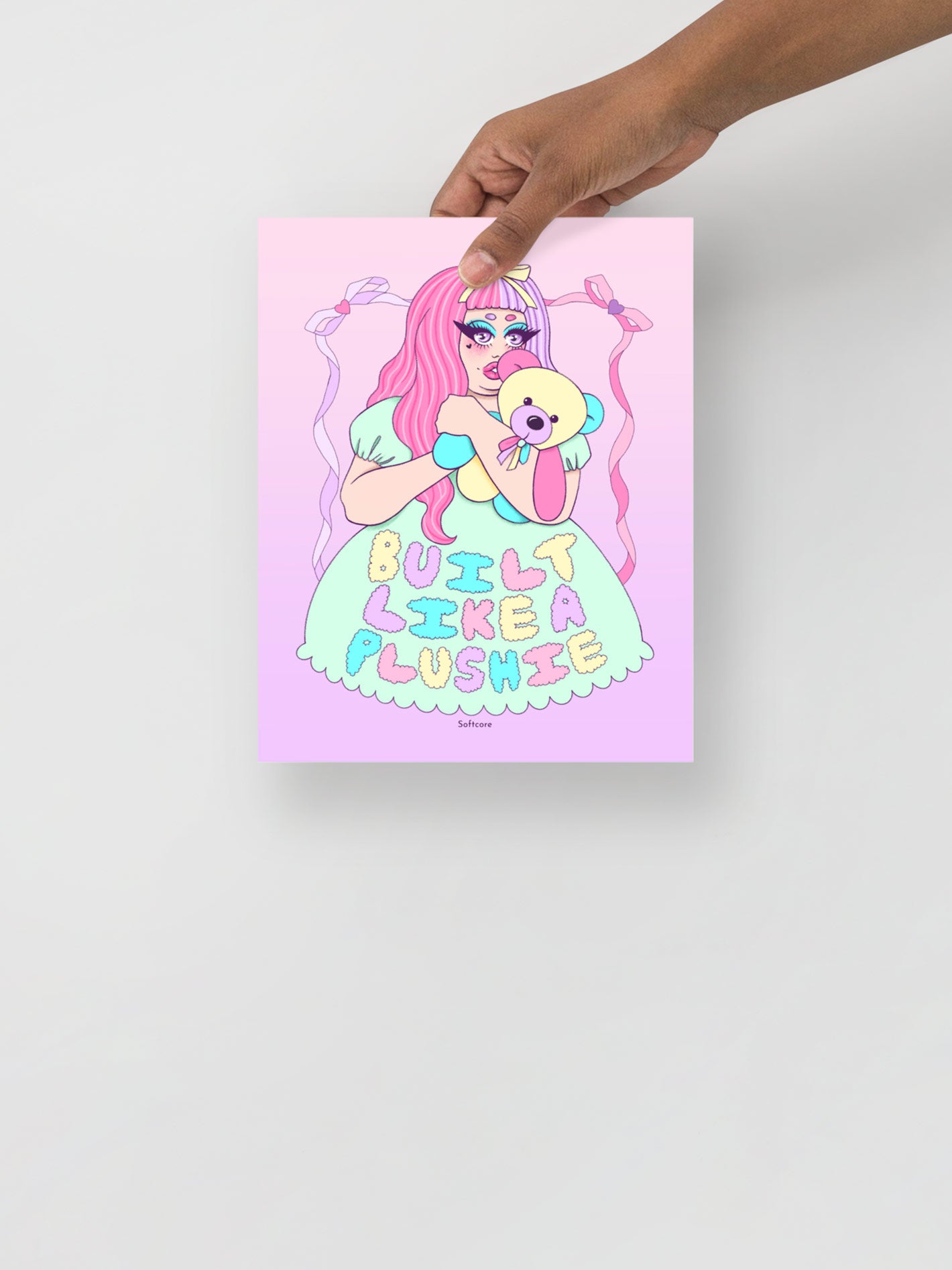 Kawaii lolita plus size art.