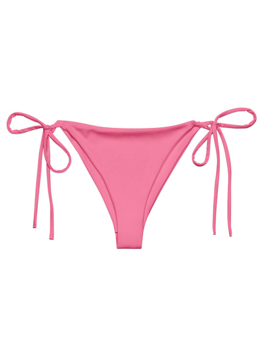 Pink plus size bikini bottom.