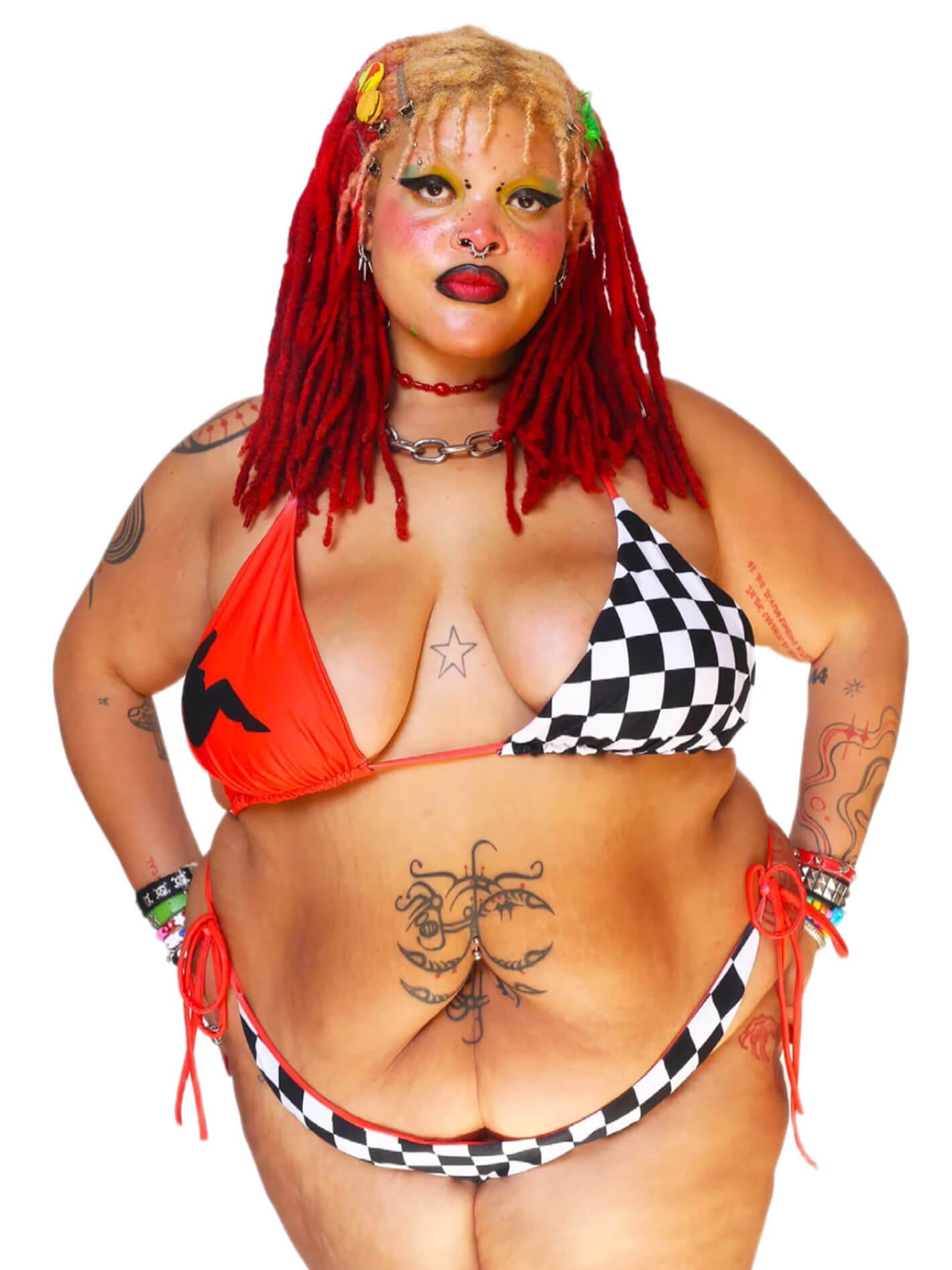 Plus size y2k sexy bikini.