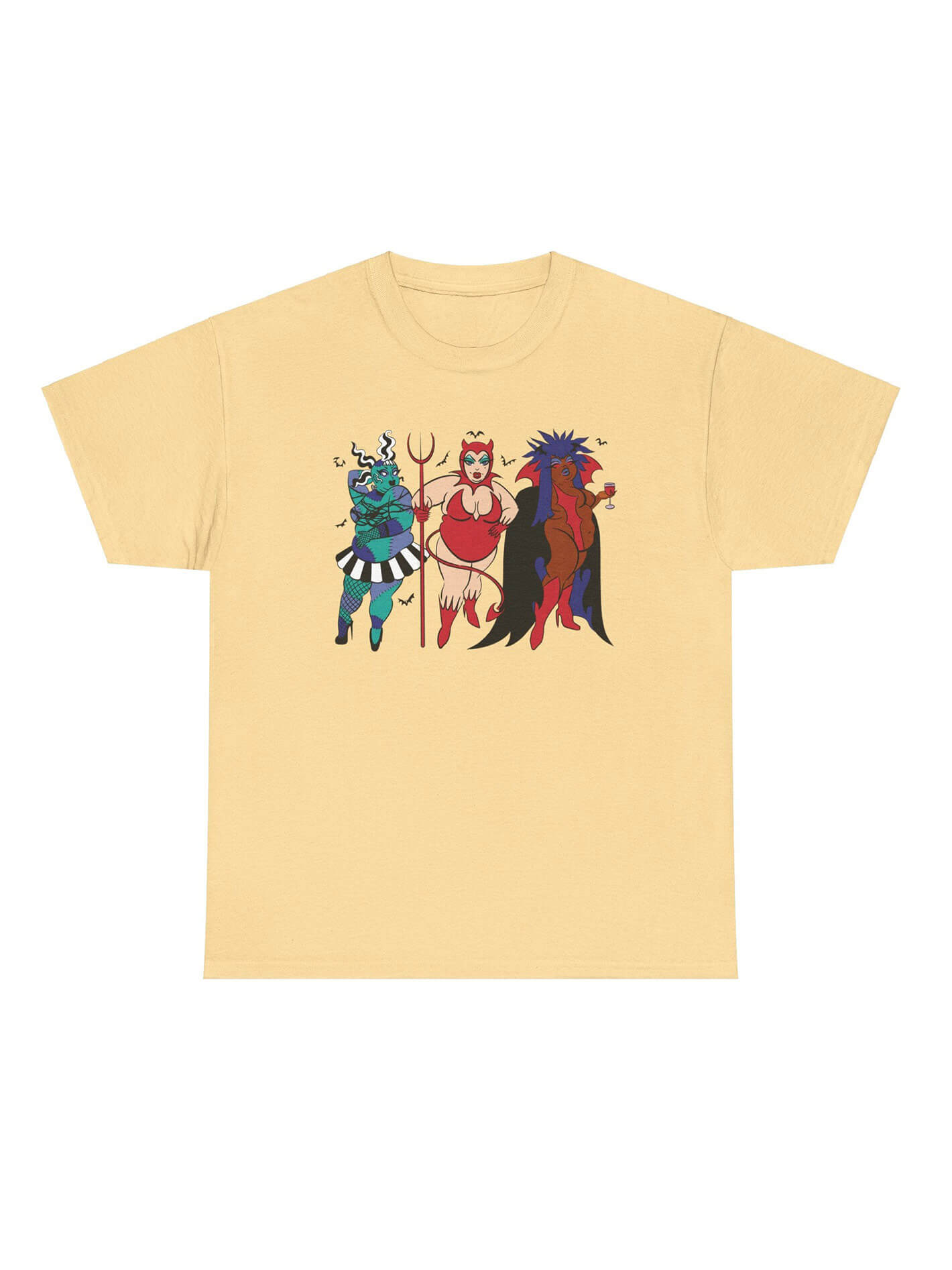 Retro Halloween plus size t-shirt.