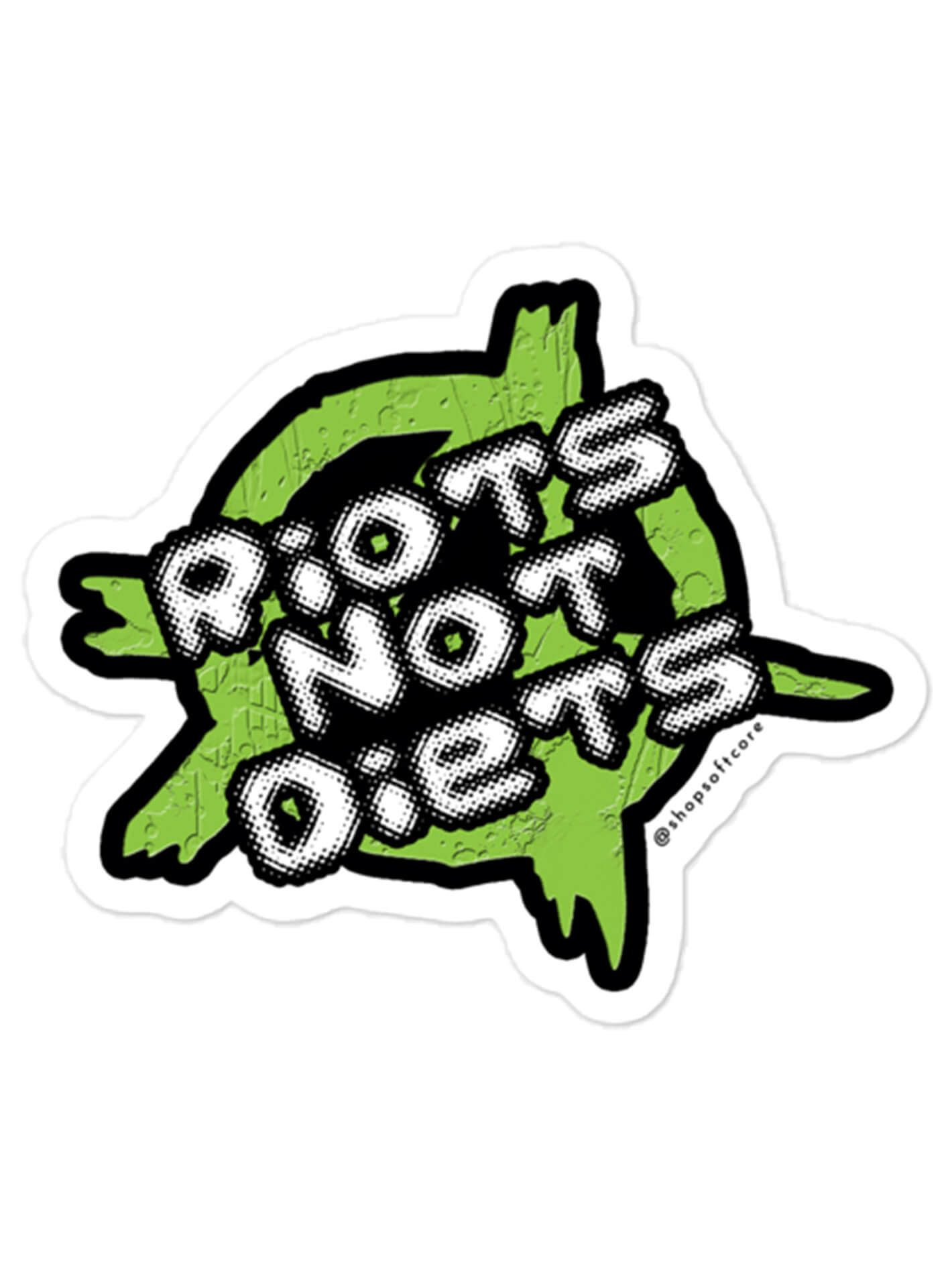 Riots not diets sticker.