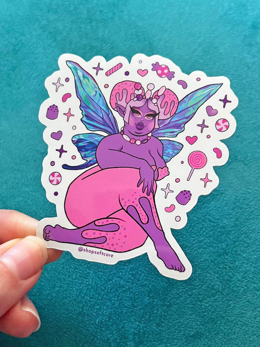 Sugar plum fairy bopo sticker.