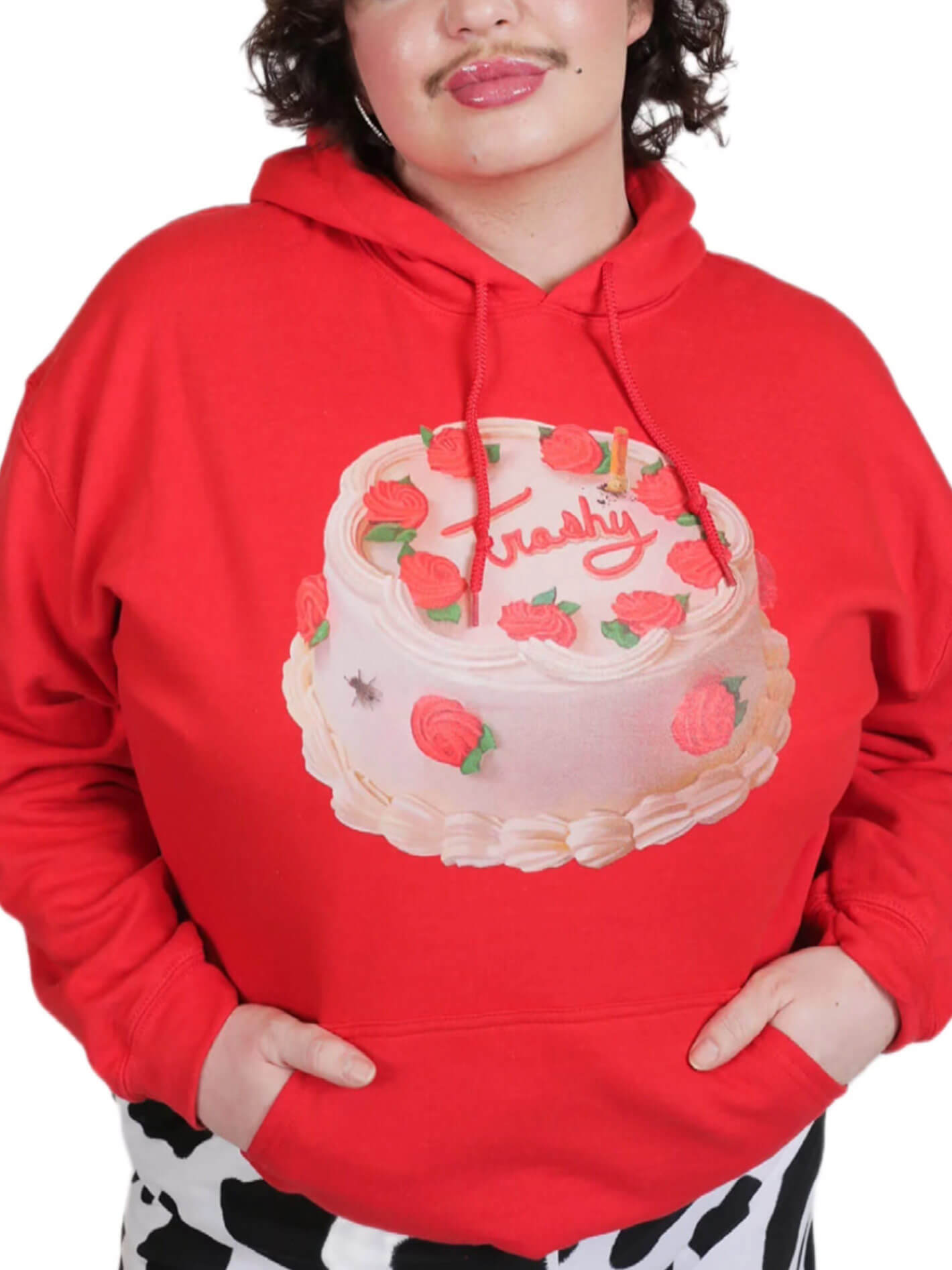 Trashy cake plus size hoodie.