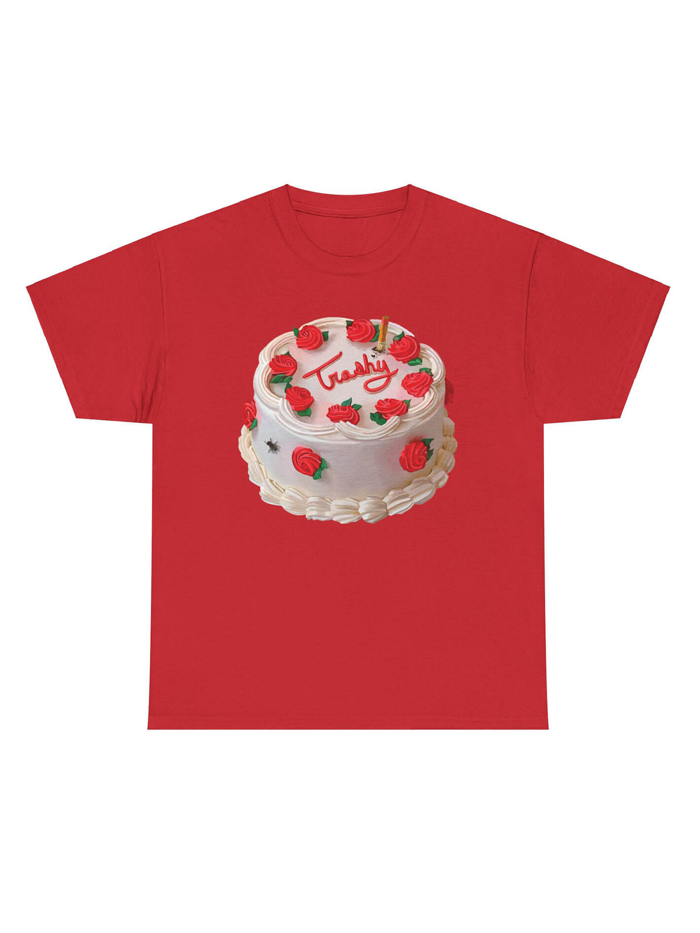 Vintage John Waters cake Trashy t-shirt.