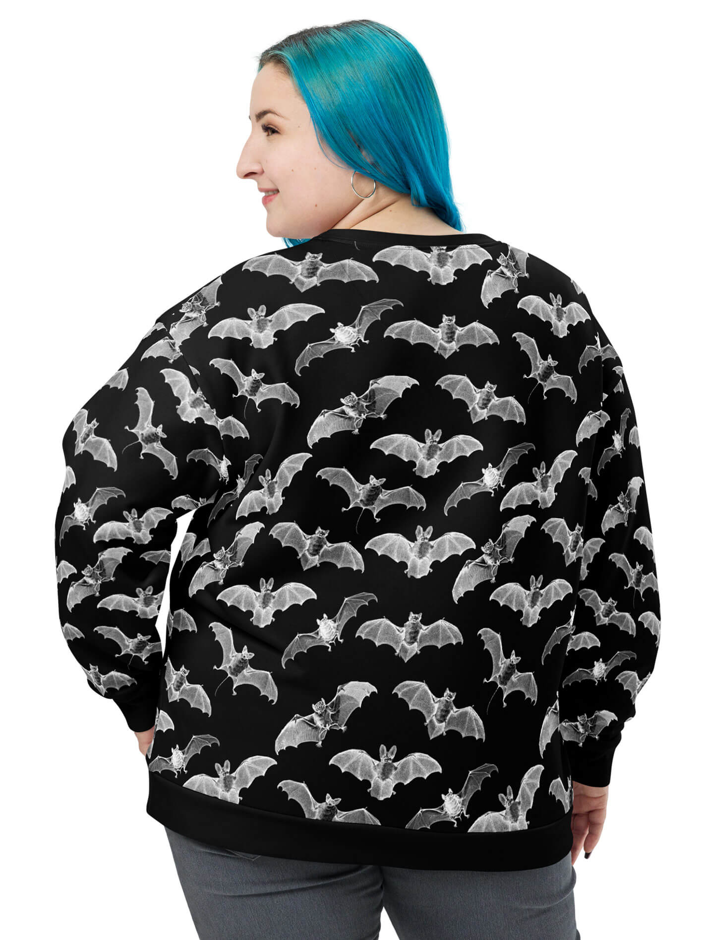 Vintage goth plus size sweater.