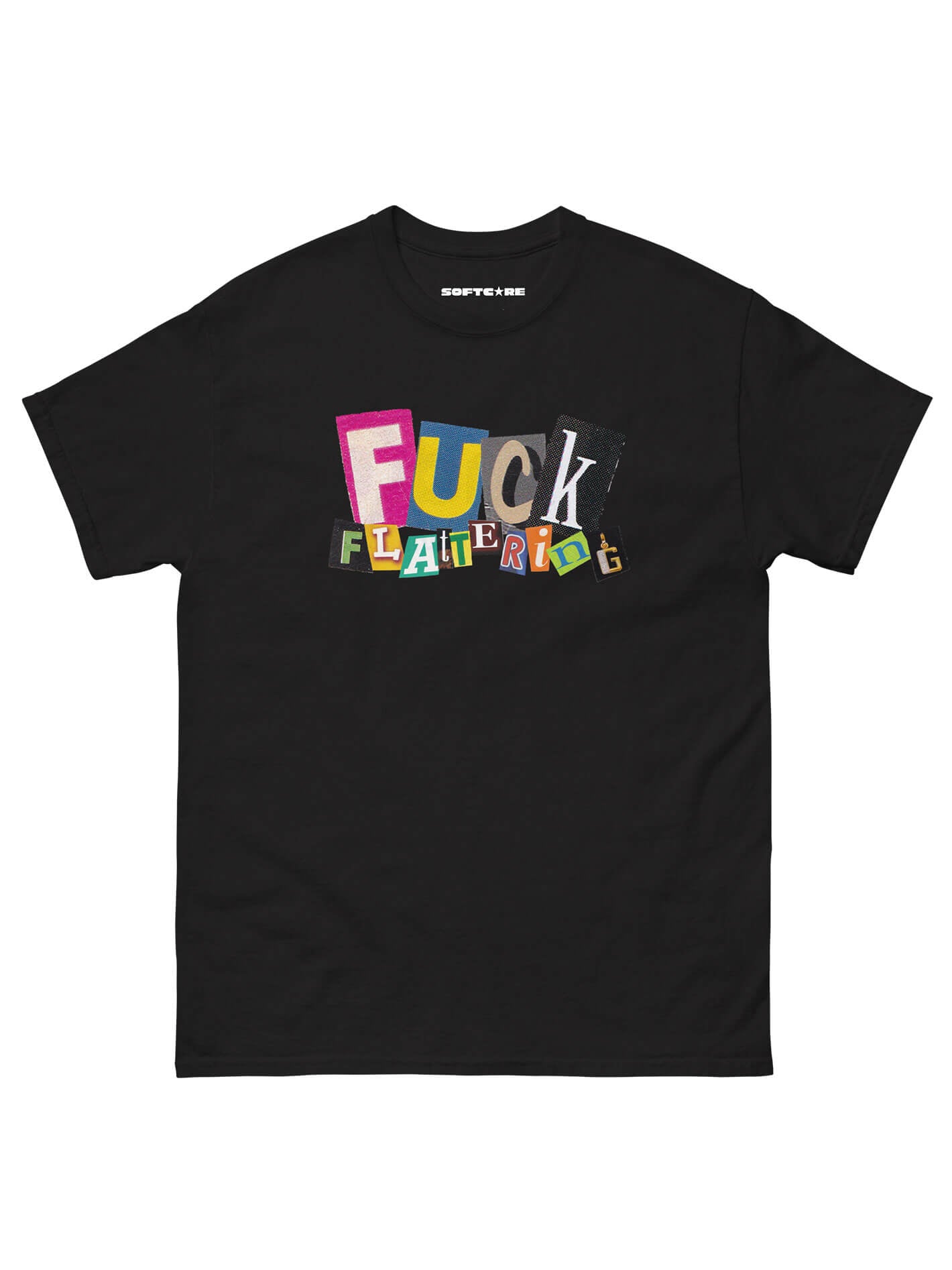 Fuck flattering punk plus size t-shirt.