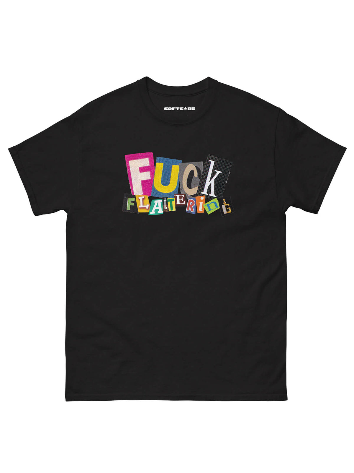 Fuck flattering punk plus size t-shirt.