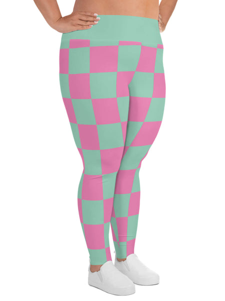 Vaporwave aesthetic leggings.