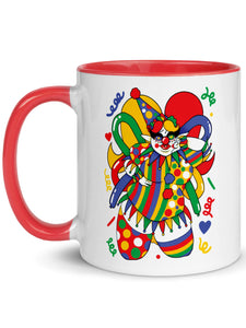 Clowncore kawaii fairy mug.
