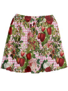 Cottagecore strawberry plus size skirt.