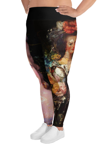 French vintage plus size leggings.