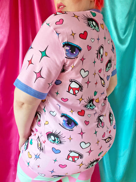 Kawaii plus size anime shirt.