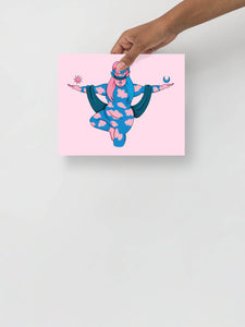 Libra body positive artwork.