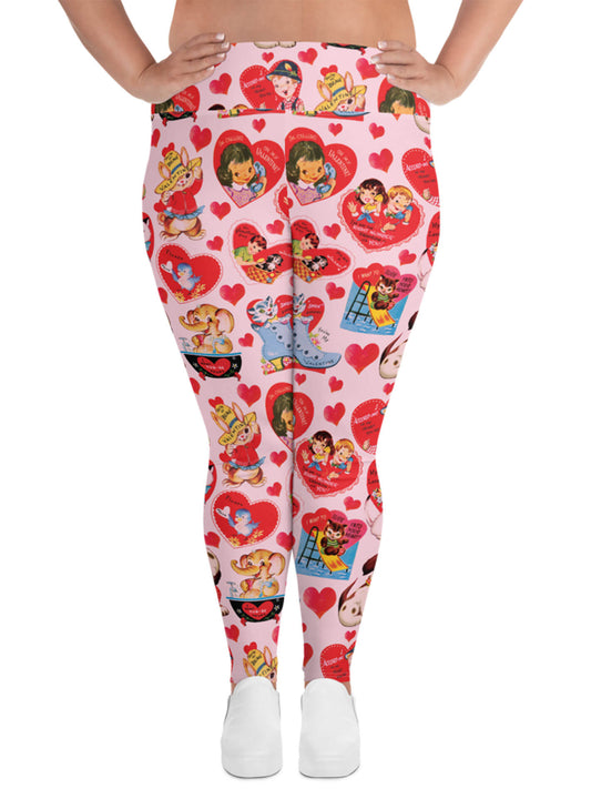 Lovecore aesthetic leggings.