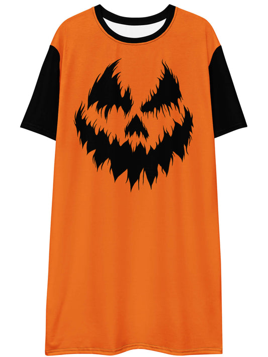 Plus size pumpkin dress.