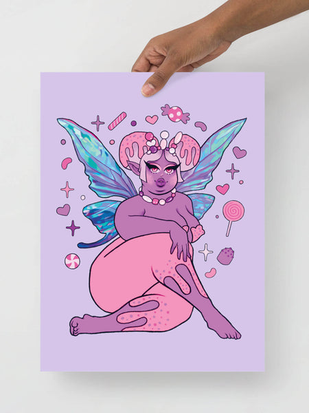 Sugar Plum Fairy art print.